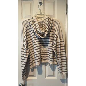 Nautica striped hooded sweatshirt, size M, $15, B52